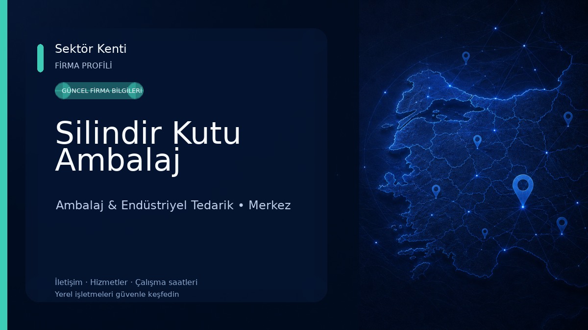 Silindir Kutu Ambalaj