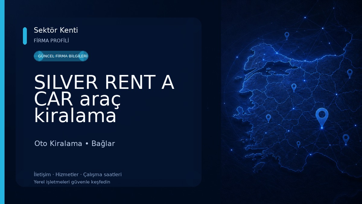 SILVER RENT A CAR araç kiralama Oto Kiralama