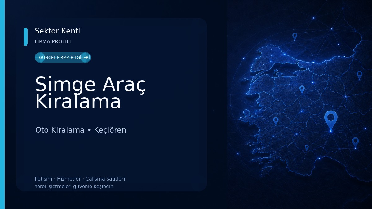 Simge Araç Kiralama Oto Kiralama