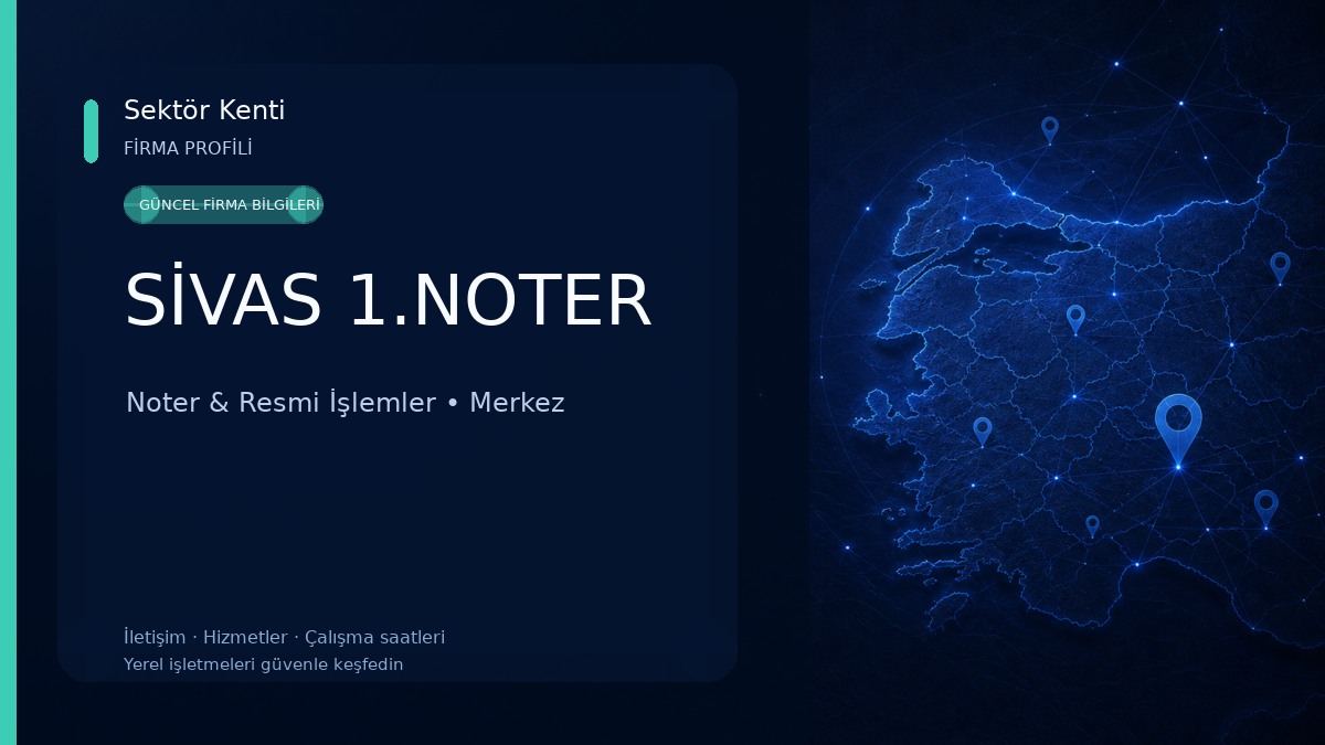 SİVAS 1.NOTER 