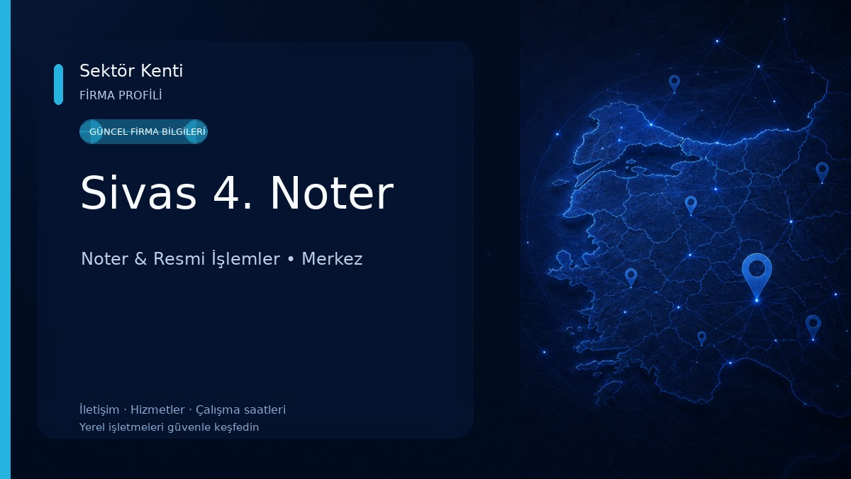 Sivas 4. Noter 