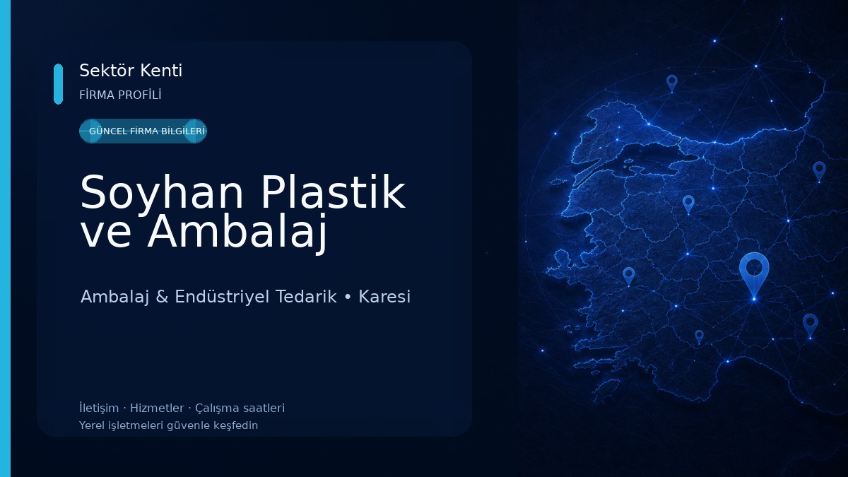 Soyhan Plastik ve Ambalaj 