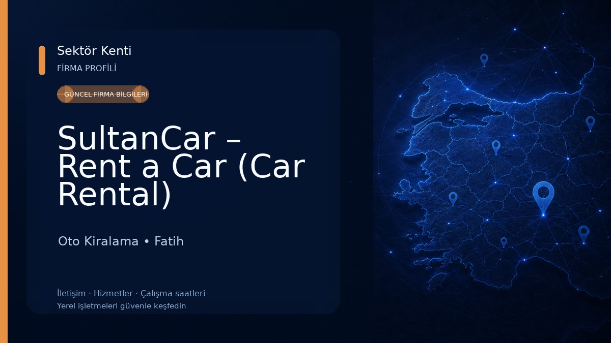 SultanCar – Rent a Car (Car Rental) Oto Kiralama