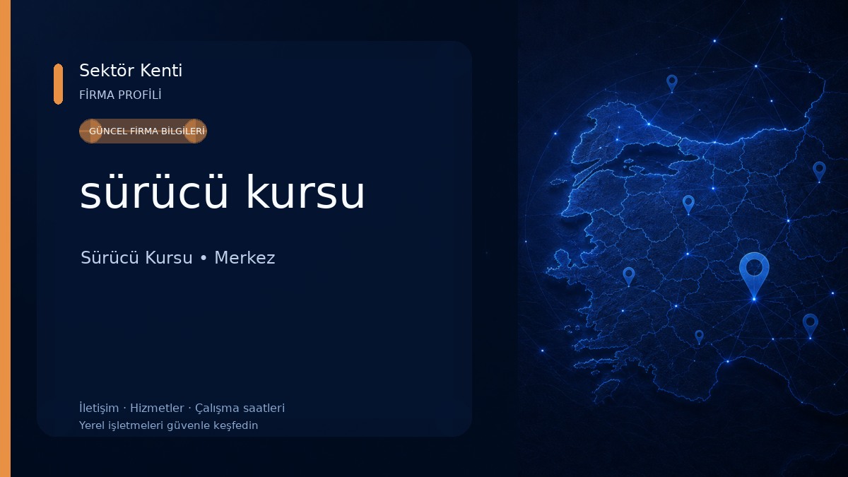 sürücü kursu 