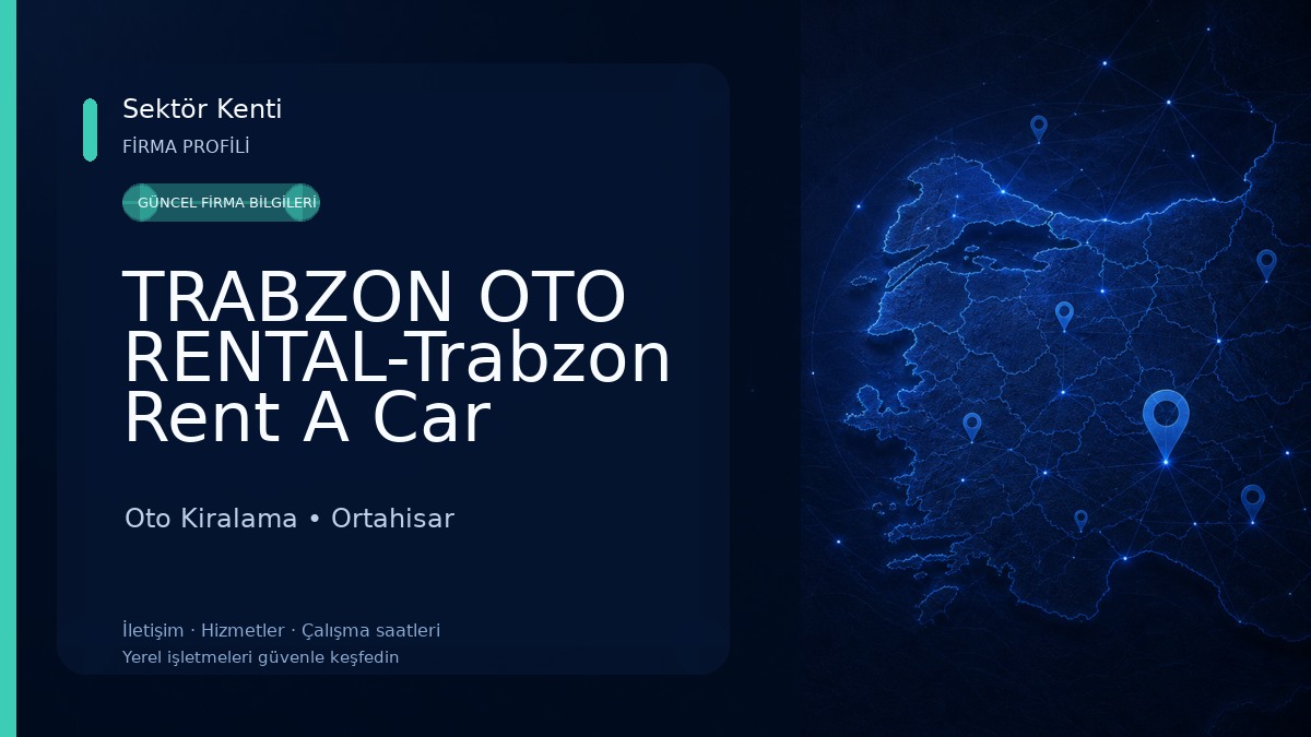 TRABZON OTO RENTAL-Trabzon Rent A Car