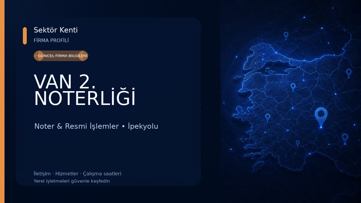 VAN 2. NOTERLİĞİ 