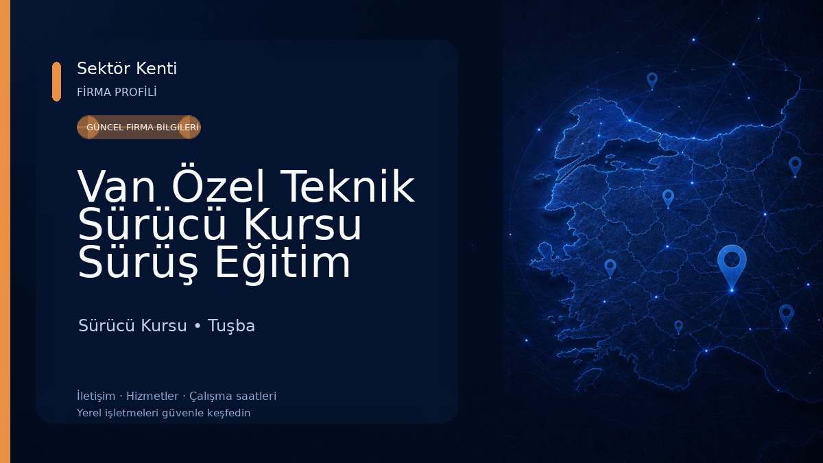 Van Özel Teknik Sürücü Kursu Sürüş Eğitim