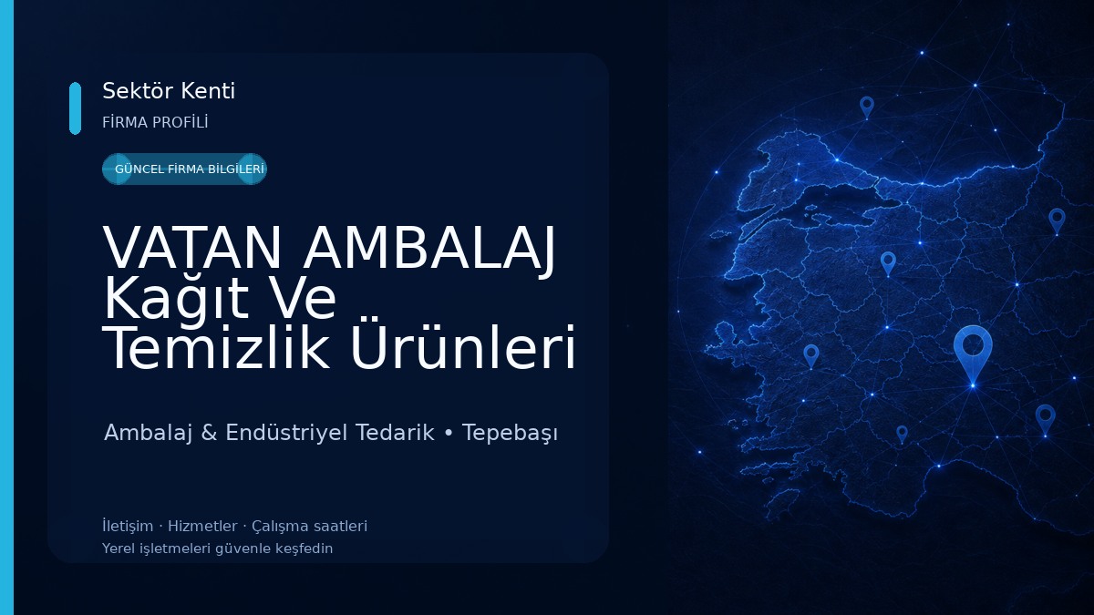 VATAN AMBALAJ Kağıt Ve Temizlik Ürünleri