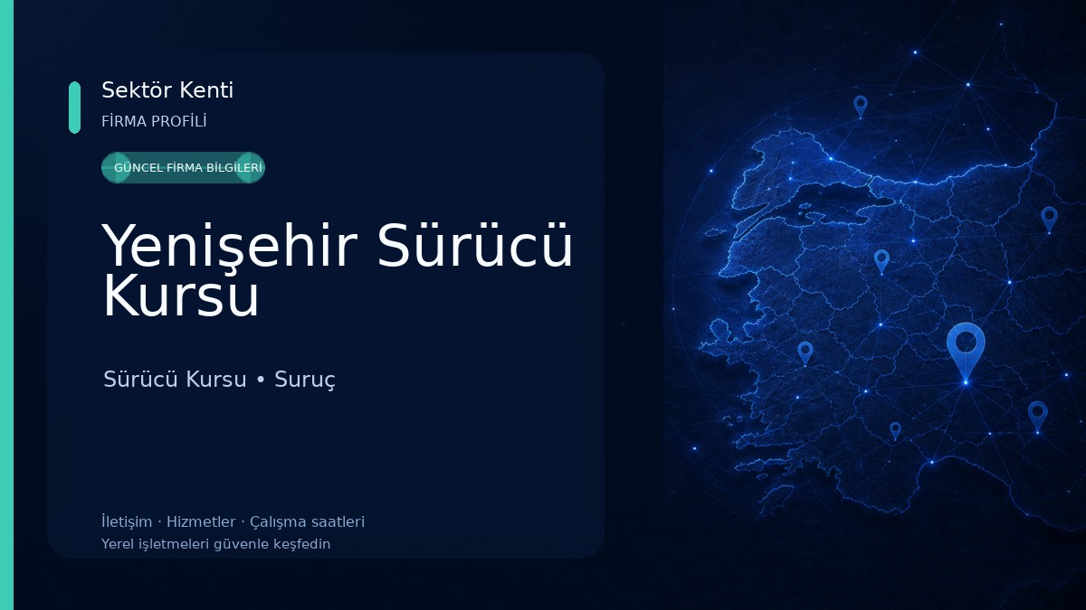 Yenişehir Sürücü Kursu 