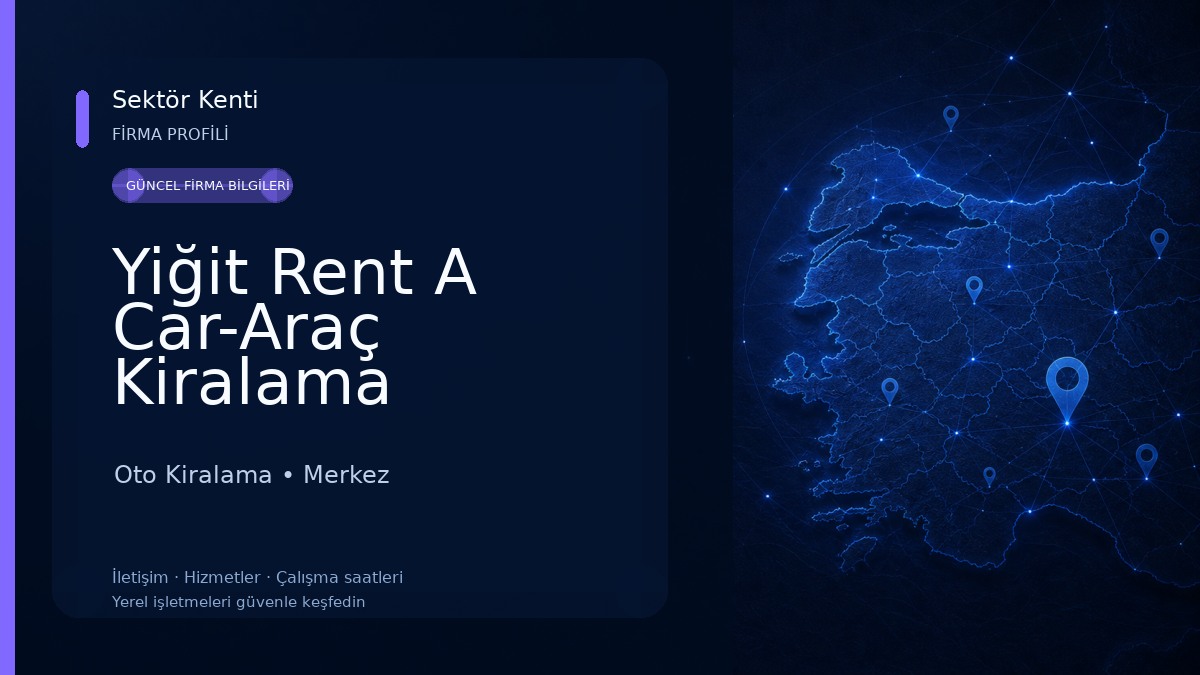 Yiğit Rent A Car-Araç Kiralama
