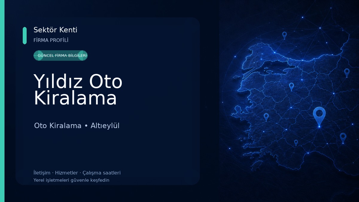 Yıldız Oto Kiralama Oto Kiralama