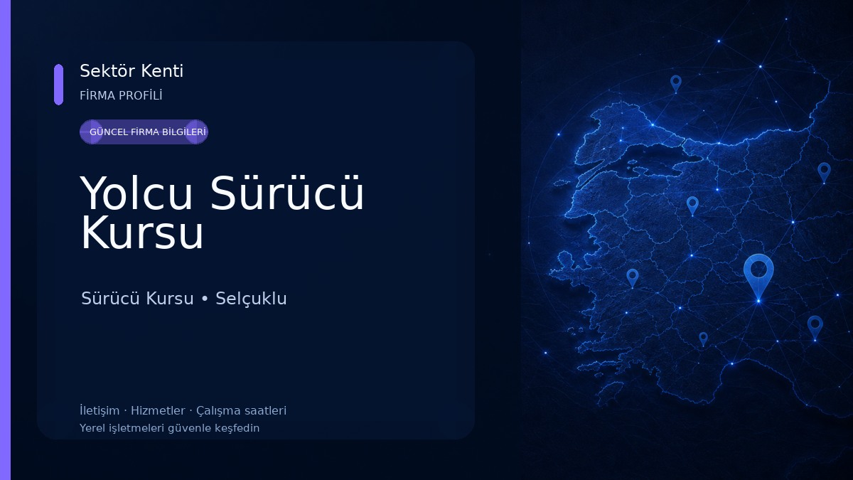 Yolcu Sürücü Kursu 