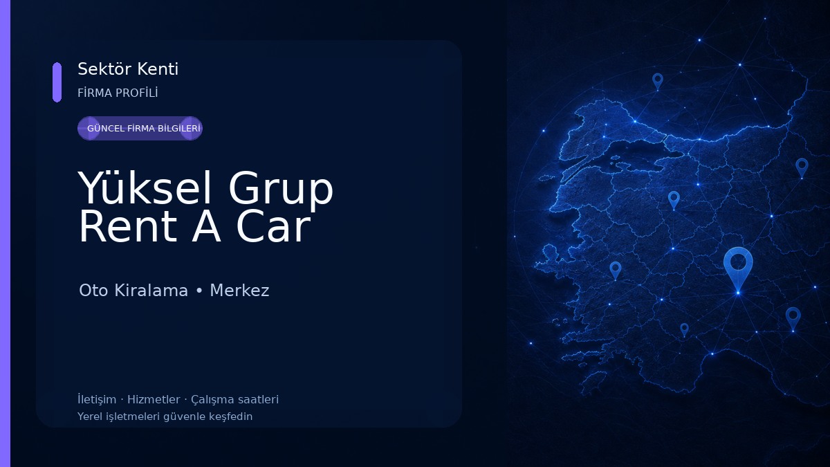 Yüksel Grup Rent A Car