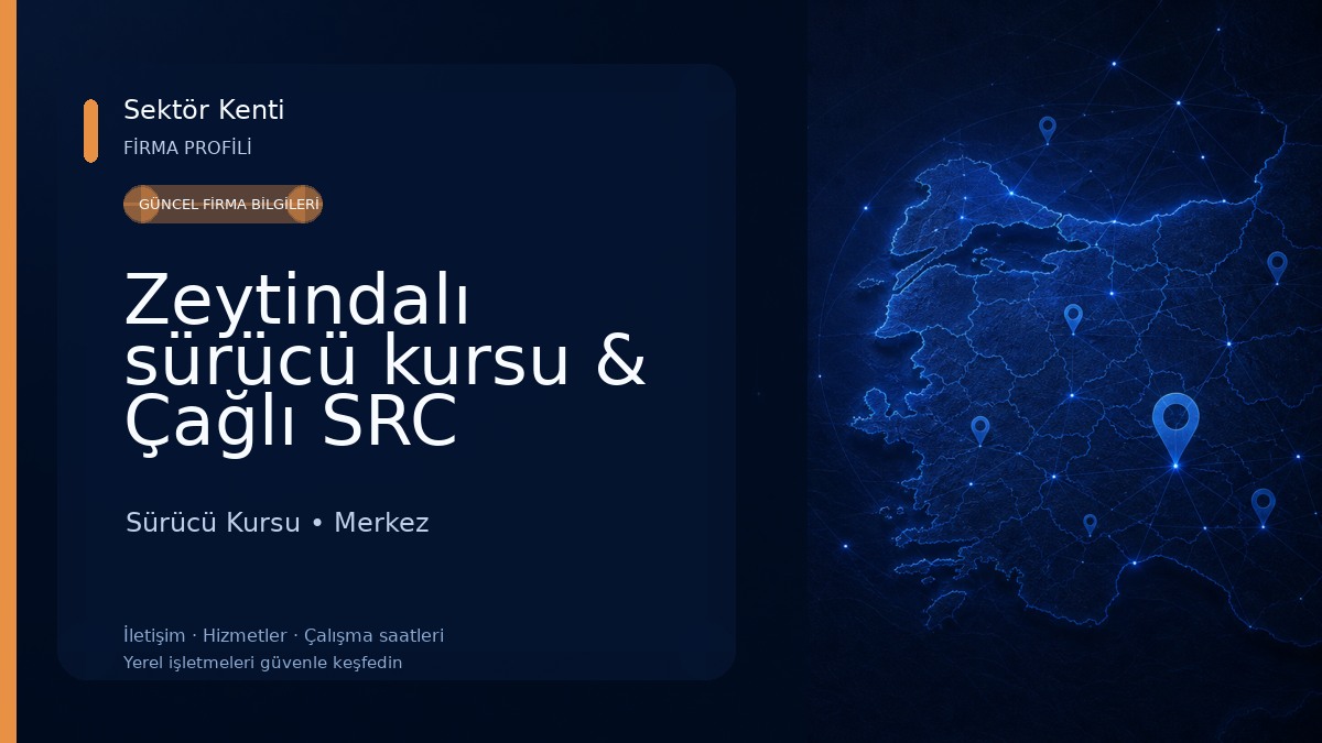 Zeytindalı sürücü kursu & Çağlı SRC