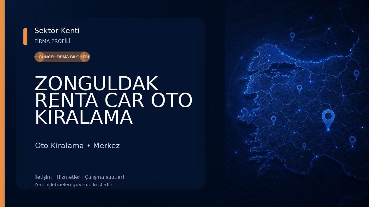 ZONGULDAK RENTA CAR OTO KİRALAMA