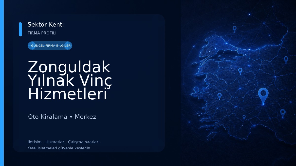 Zonguldak Yılnak Vinç Hizmetleri